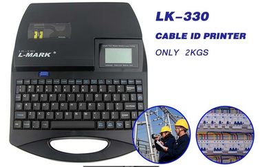Portable Industrial wire tag printer Black half – cutting For Electric Installation
