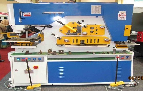 هیدرولیک پانچ و برش Ironworker ماشین، قطب نور ماشین برش 25mm حداکثر