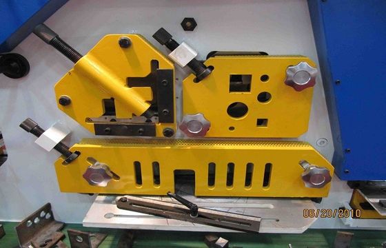 هیدرولیک پانچ و برش Ironworker ماشین، قطب نور ماشین برش 25mm حداکثر
