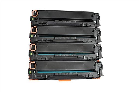 برای کارتریج های تونر رنگی اچ پی 128A CB540A استفاده شده برای CP1215 CP1515 CP1518 LaserJet