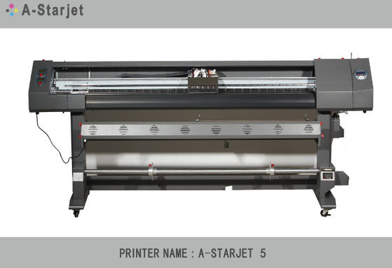 Eco Friendly DX5 Eco Solvent Inkjet Printers With CMYK Color / Dye Sublimation Ink
