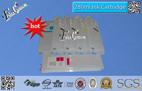 HP Desginjet Pinter No. 72 Refillable Ink Cartridge With Dye And Pigment Ink And Chip