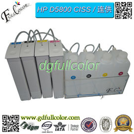 DIY HP81 CISS  Compatible HP Designjet D5800 Printer BK C M Y Continuous Ink Supply System
